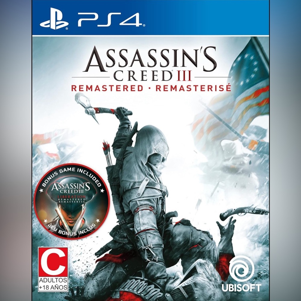 PS4 Assassians Creed 3 remastered version